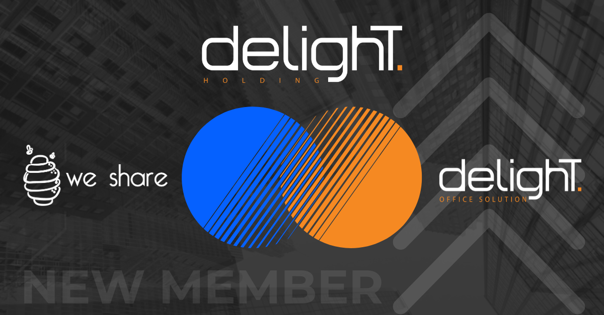 We Share Space je postao nova članica Delight Holding-a